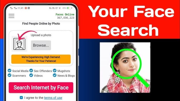 How to Check Face ID and Search the Internet by Face